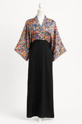 Midnight Blossom Kimono Maxi